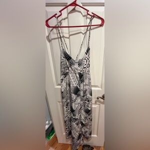 Forever 21 spaghetti strap open back women’s midi dress